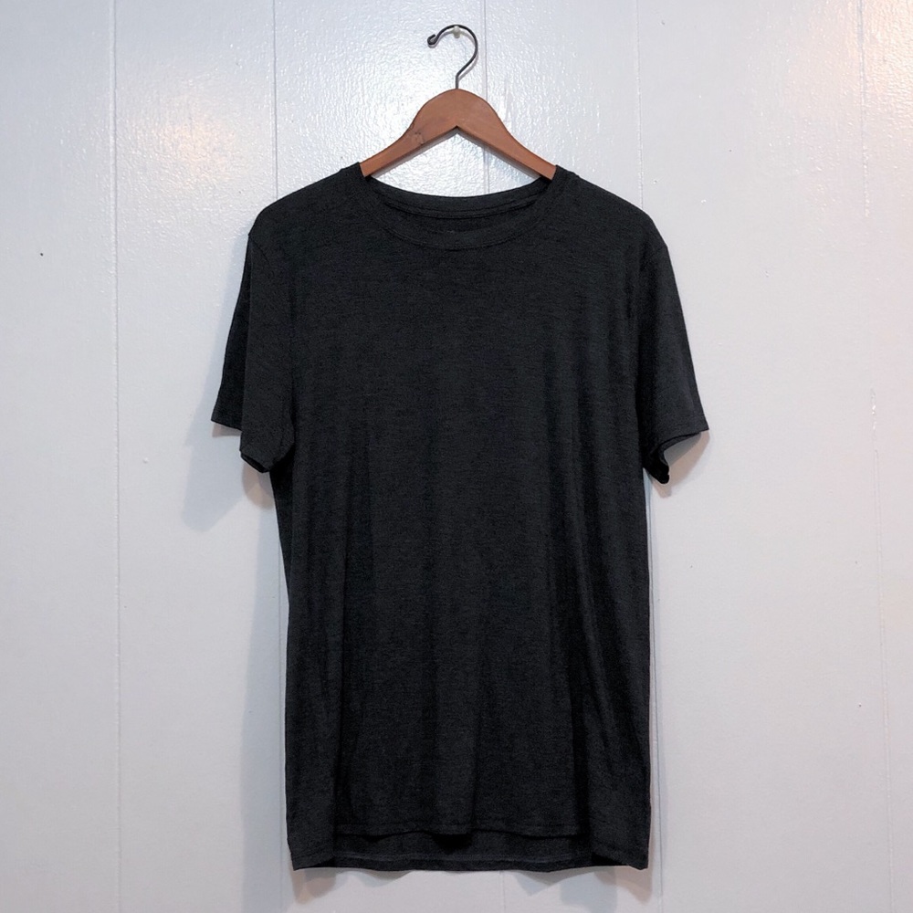 Fruit of the Loom Select Everlight Black Thin Stretch-Material Shirt